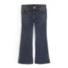 09GWWDI Wrangler Girls’ Darci Medium Wash Trouser Jeans