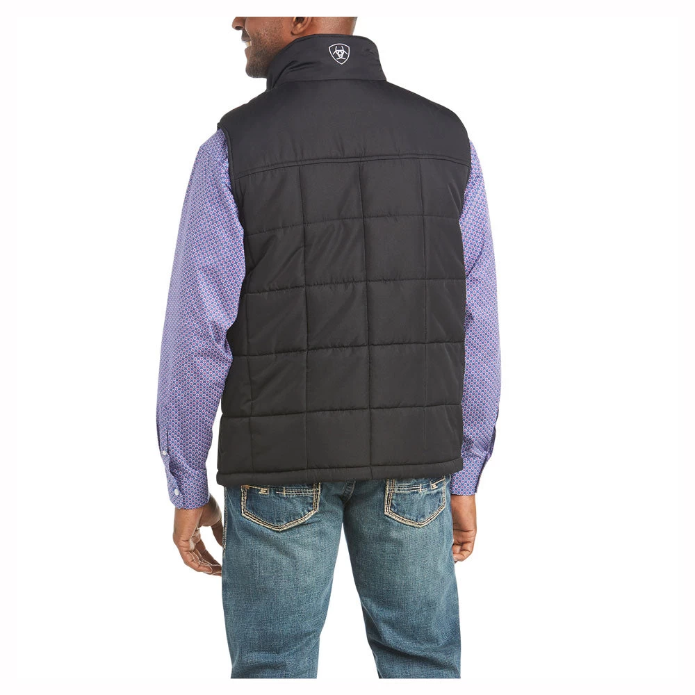10011523 Ariat Men's Crius Insulated Vest - Black 2 10011523 Ariat Men's Crius Insulated Vest - Black - Image 2