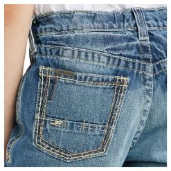 10018345 Ariat Boys B4 Relaxed Boundary Boot Cut Jean -Cowboy Shop 10018345 2
