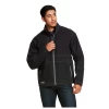 10020777 Ariat Men's Rebar Stretch Canvas Softshell Jacket - Black