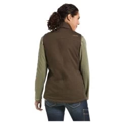 10032920 Ariat Women's Rebar DuraCanvas Insulated Vest - Wren -Cowboy Shop 10032920 2