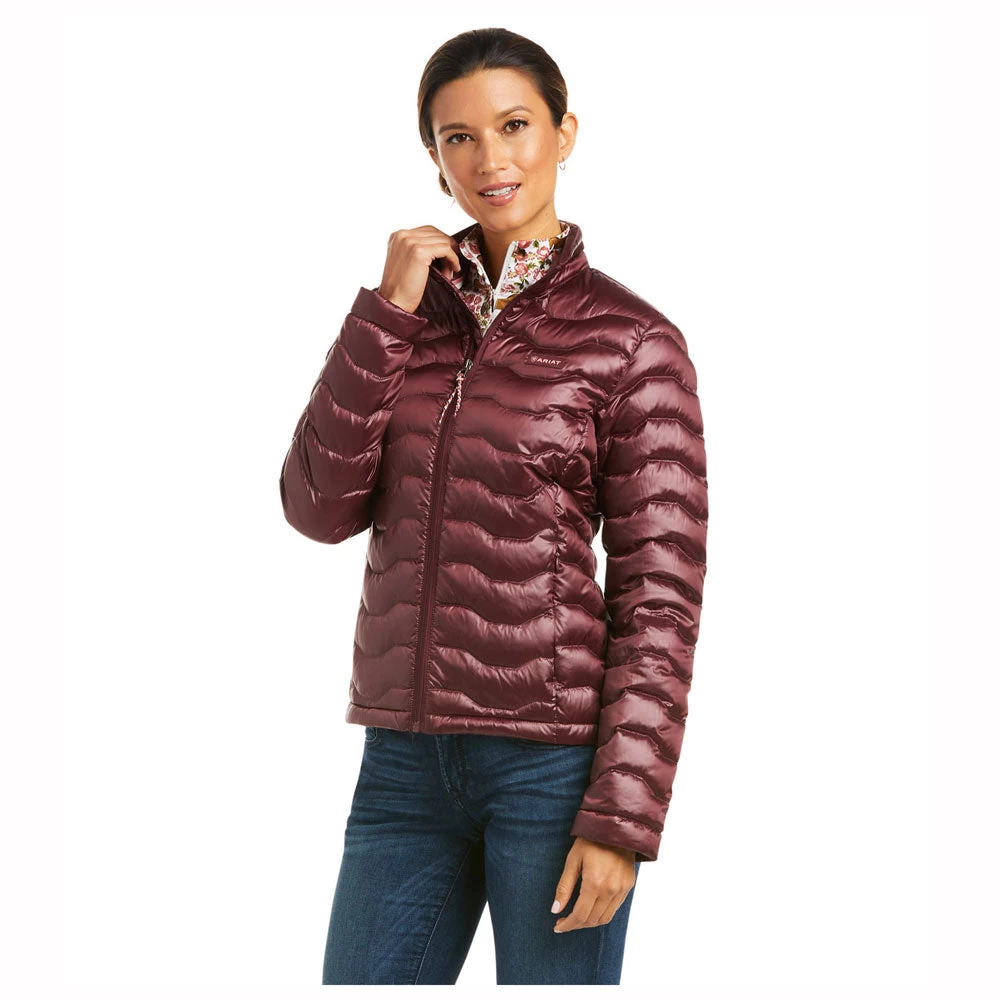 10035516 Ariat Women's Ideal 3.0 Down Jacket - Iridescent Windor Wine 1 10035516 Ariat Women's Ideal 3.0 Down Jacket - Iridescent Windor Wine