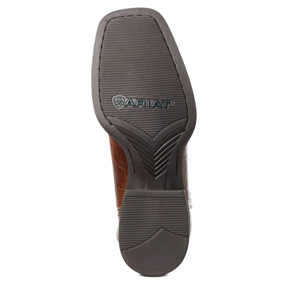 10035996 Ariat Men's Sport Wide Square Toe Western Boot - Peanut Butter / Chaga Brown 3 10035996 Ariat Men's Sport Wide Square Toe Western Boot - Peanut Butter / Chaga Brown - Image 3