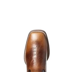 10035996 Ariat Men's Sport Wide Square Toe Western Boot - Peanut Butter / Chaga Brown 7 10035996 Ariat Men's Sport Wide Square Toe Western Boot - Peanut Butter / Chaga Brown -Cowboy Shop 10035996 3