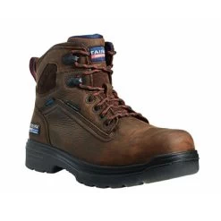 10036739 Ariat Men's 6" Turbo H2O Carbon Toe Work Boot - Brown