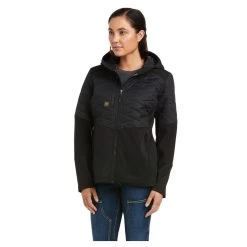 10037511 Ariat Women's Rebar Cloud 9 Insulated Jacket - Black