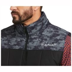 10037548 Ariat Men's Crius Colorblock Insulated Vest -Cowboy Shop 10037548 2