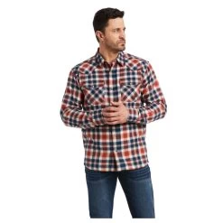 10038011 Ariat Mens Harry Retro Snap Long Sleeve - Sedona Ridge