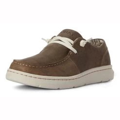 10038484 Ariat Women's Hilo Slip On Shoe - Brown Bomber