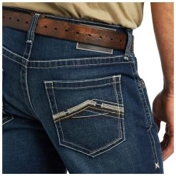 10040746 Ariat Men's M5 Remming Stackable Straight Leg Jean - Ford -Cowboy Shop 10040746 2
