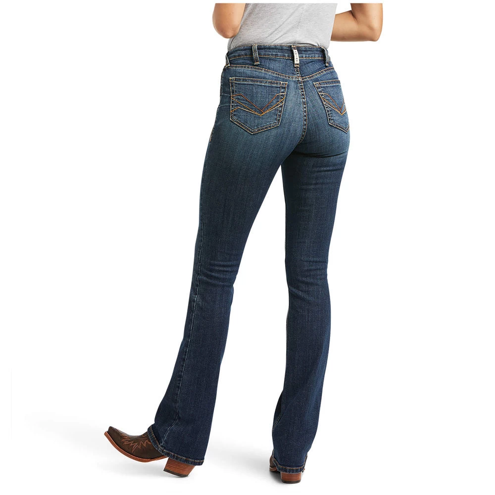 10040802 Ariat Women's REAL High Rise Fernanda Bootcut Jean - Arkansas 1 10040802 Ariat Women's REAL High Rise Fernanda Bootcut Jean - Arkansas