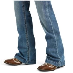 10040809 Ariat Girls REAL Allessandra Wide Leg Jean -Cowboy Shop 10040809 2