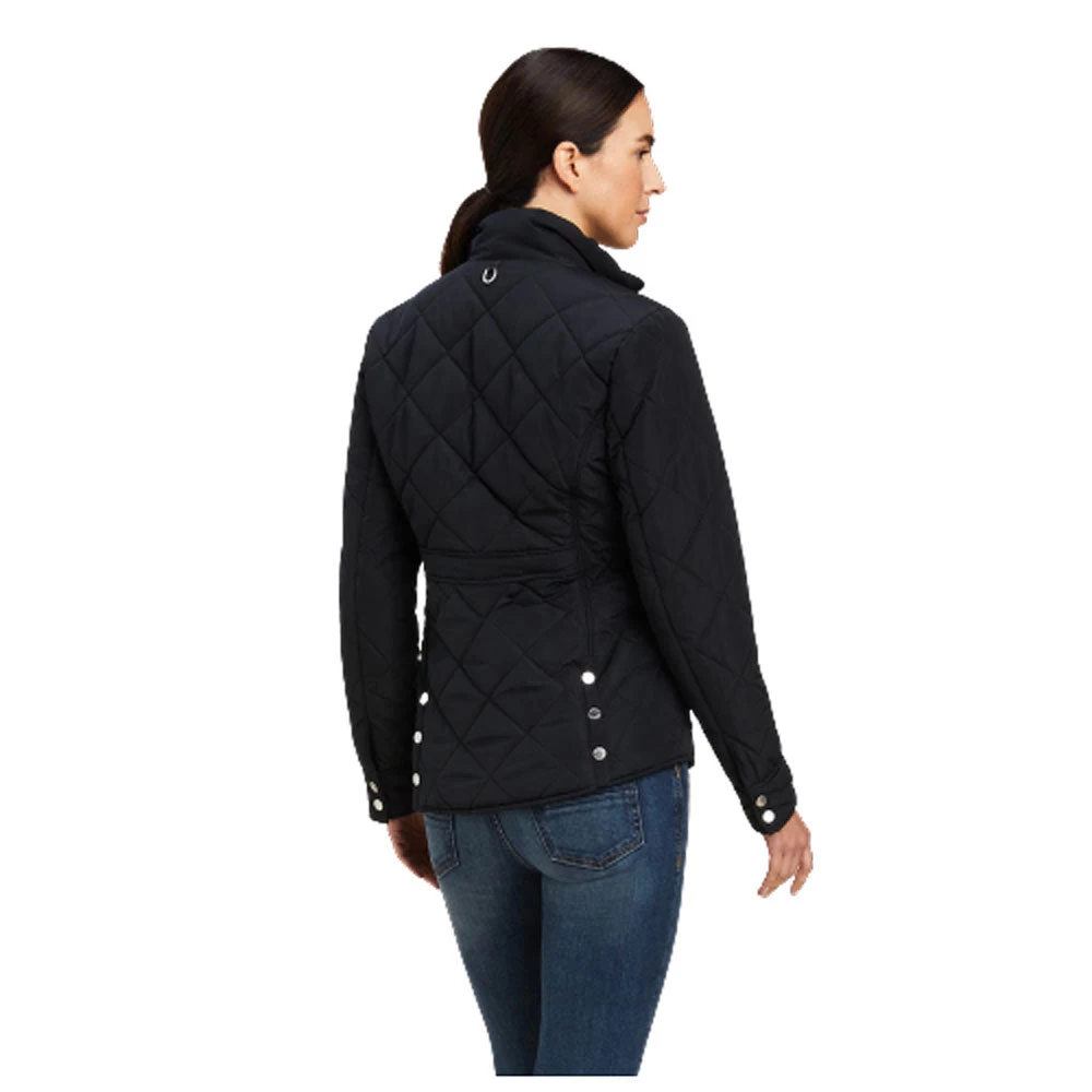 10041224 Ariat Women's Province Insulated Jacket - Black 2 10041224 Ariat Women's Province Insulated Jacket - Black - Image 2