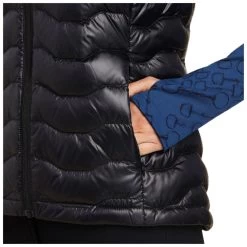 10041378 Ariat Women's Ideal Down Vest - Iridescent Black -Cowboy Shop 10041378 3