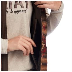 10041585 Ariat Women's REAL Crius Insulated Vest - Canyonlands Print 7 10041585 Ariat Women's REAL Crius Insulated Vest - Canyonlands Print -Cowboy Shop 10041585 3