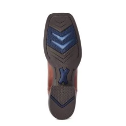 10042389 Ariat Women's Rockdale Square Toe Western Boot - Naturally Distressed Brown -Cowboy Shop 10042389 3