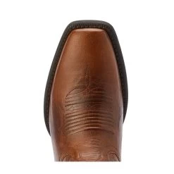 10042399 Ariat Men's Sport Boss Man Cowboy Boot - Rich Cognac -Cowboy Shop 10042399 2