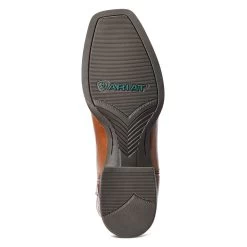 10042399 Ariat Men's Sport Boss Man Cowboy Boot - Rich Cognac -Cowboy Shop 10042399 3