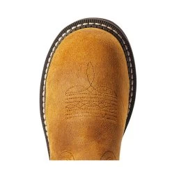 10042417 Ariat Women's Fatbaby H2O Round Toe Western Boot - Ginger Spice -Cowboy Shop 10042417 2