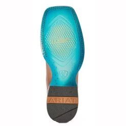 10042423 Ariat Women's Frontier Tilly Western Square Toe Boot - Rodeo Tan -Cowboy Shop 10042423 3