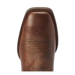10042586 Ariat Men's Sport Rambler Cowboy Boot - Bartop Brown -Cowboy Shop 10042586 3