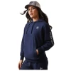 10043446 Ariat Women's Logo Hooded Sweatshirt - Navy Eclipse