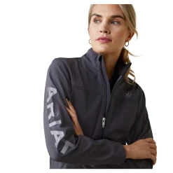 10043525 Ariat Women's Team Softshell Jacket - Periscope -Cowboy Shop 10043525 2