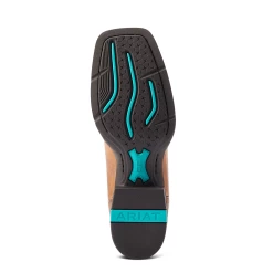 10044432 Ariat Women's Round Up Back Zip Western Boot - Desert Sand -Cowboy Shop 10044432 5