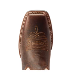 10044434 Ariat Women's Round Up Southwestern StretchFit Western Boot - Brown -Cowboy Shop 10044434 4