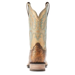 10044442 Ariat Women's Olena Western Boot - Bronze Age/Green Mile -Cowboy Shop 10044442 2
