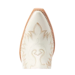 10044484 Ariat Women's Dixon Short Western Fashion Boot - Blanco 8 10044484 Ariat Women's Dixon Short Western Fashion Boot - Blanco -Cowboy Shop 10044484 3