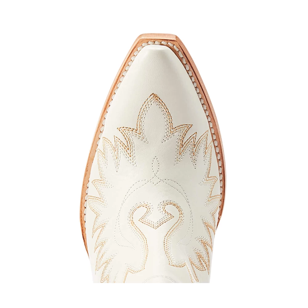 10044484 Ariat Women's Dixon Short Western Fashion Boot - Blanco 4 10044484 Ariat Women's Dixon Short Western Fashion Boot - Blanco - Image 4