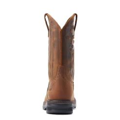 10044505 Ariat Men's Sierra Shock Shield Western Work Boot - Patriotic Brown -Cowboy Shop 10044505 3