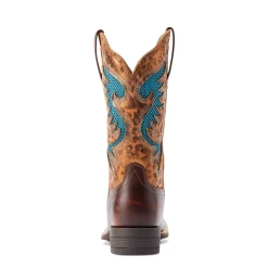 10044506 Ariat Women's Pinto VentTek 360 - Yukon Brown / Gilded Leopard -Cowboy Shop 10044506 2
