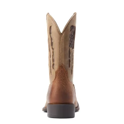 10044564 Ariat Men's Sport My Country VentTEK Western Boot - Faithful Brown -Cowboy Shop 10044564 2