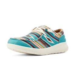 10044590 Ariat Women's Hilo Shoe - Turquoise Serape