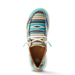 10044590 Ariat Women's Hilo Shoe - Turquoise Serape -Cowboy Shop 10044590 2