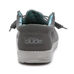 Hey Dude Men's Wally Sox Shoe - Charcoal -Cowboy Shop 110354000 2