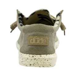 Hey Dude Men's Wally Stretch Comfort Shoe Beige -Cowboy Shop 110380500 2