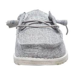 Hey Dude Wally Canvas Shoes - Linen Iron -Cowboy Shop 110793901 2