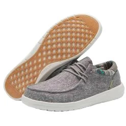 Hey Dude Men's Paul Chambray - Grey