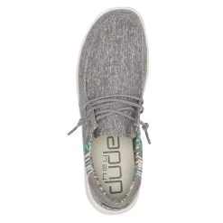 Hey Dude Men's Paul Chambray - Grey -Cowboy Shop 112293059 2