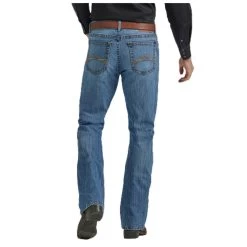 112332645 Rock 47 By Wrangler Men's Slim Bootcut Jean - Sunrise