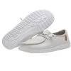 Hey Dude Women's Wendy Shoe Chambray -White Nut