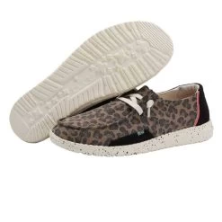 Hey Dude Women's Wendy Shoe - Jungle Brown