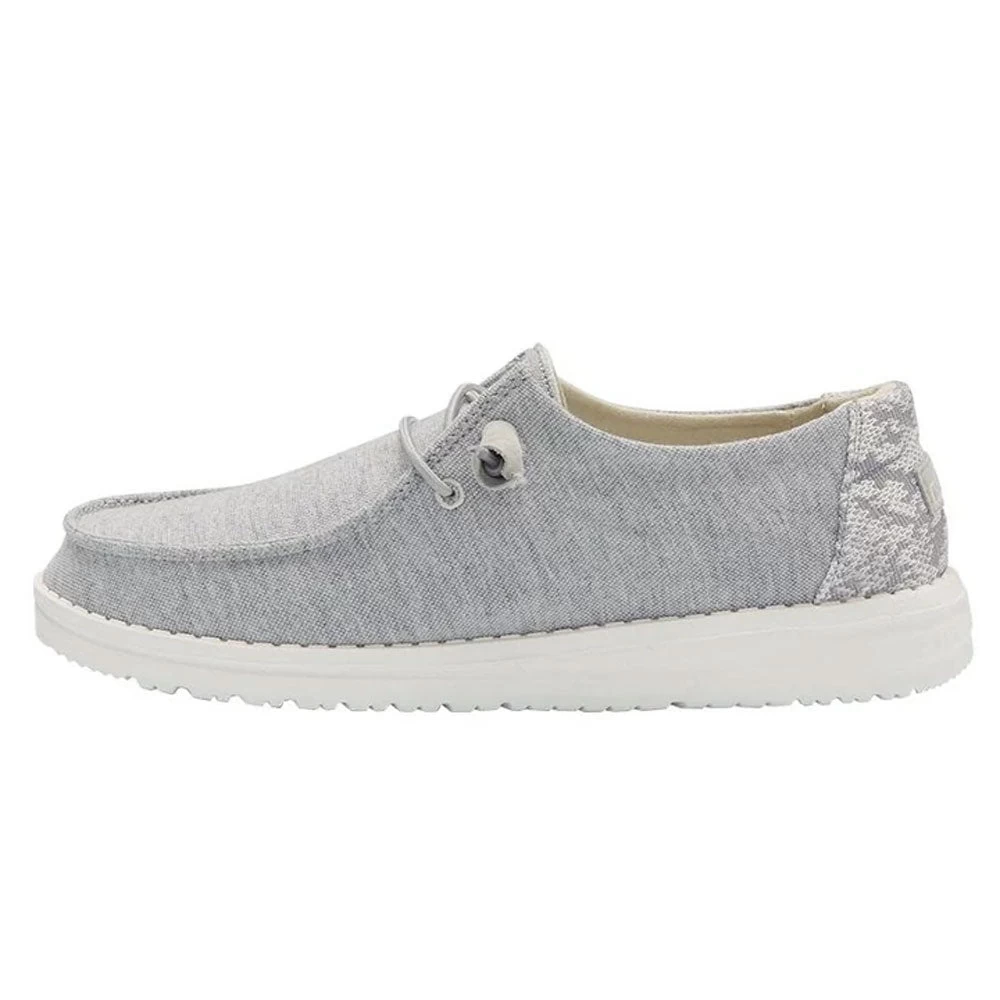 Hey Dude Wendy Stretch Glacial Grey Women's Shoe 2 Hey Dude Wendy Stretch Glacial Grey Women's Shoe - Image 2
