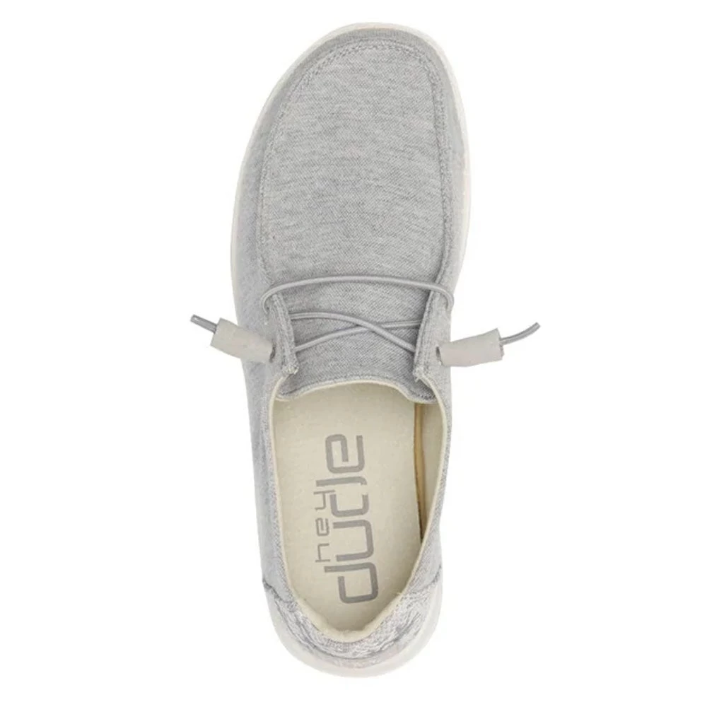Hey Dude Wendy Stretch Glacial Grey Women's Shoe 5 Hey Dude Wendy Stretch Glacial Grey Women's Shoe - Image 5