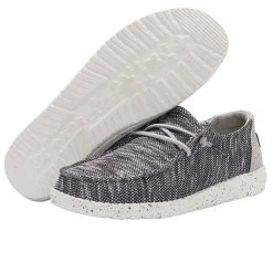 Hey Dude Women's Wendy Sox Shoe - Dark Grey