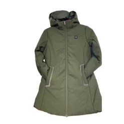 12539 HKM Woman's Elegant Heating Coat Heated -Cowboy Shop 12539 Green
