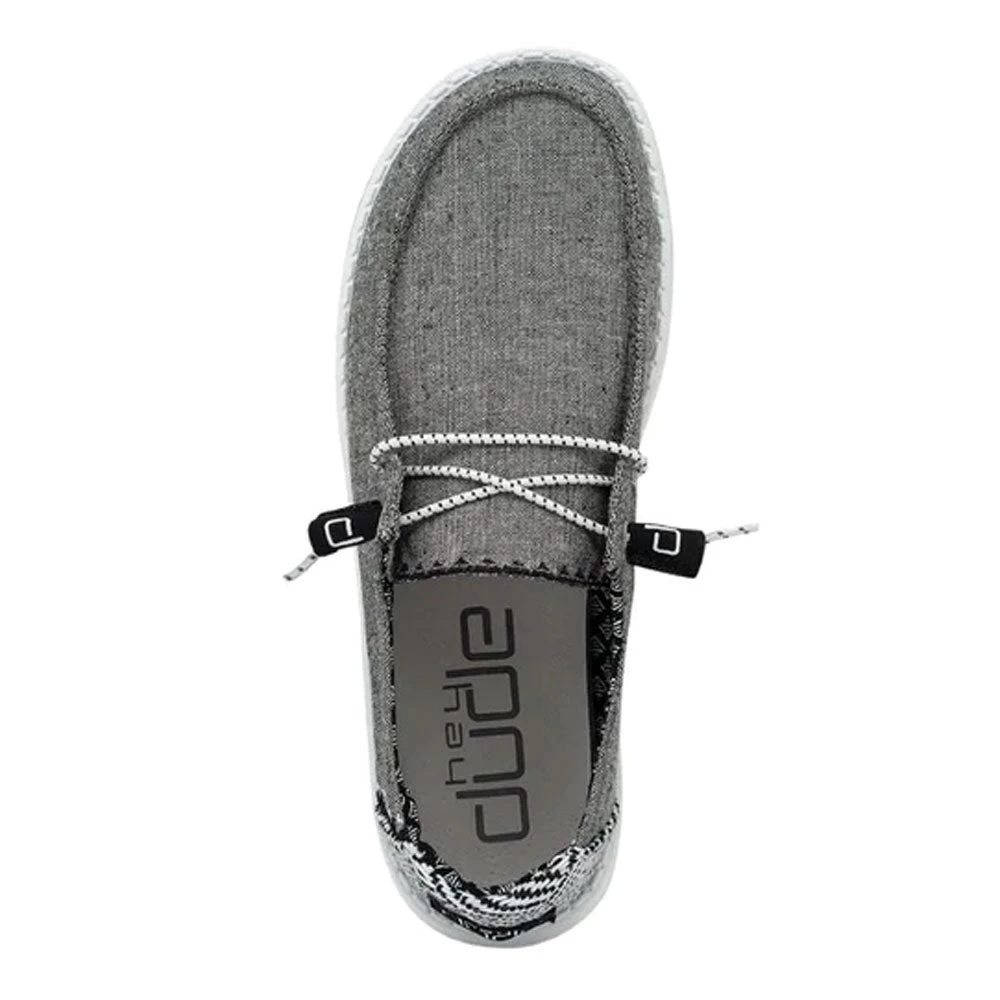130124203 Hey Dude Youth Shoe Wendy Chambray Onyx 3 130124203 Hey Dude Youth Shoe Wendy Chambray Onyx - Image 3